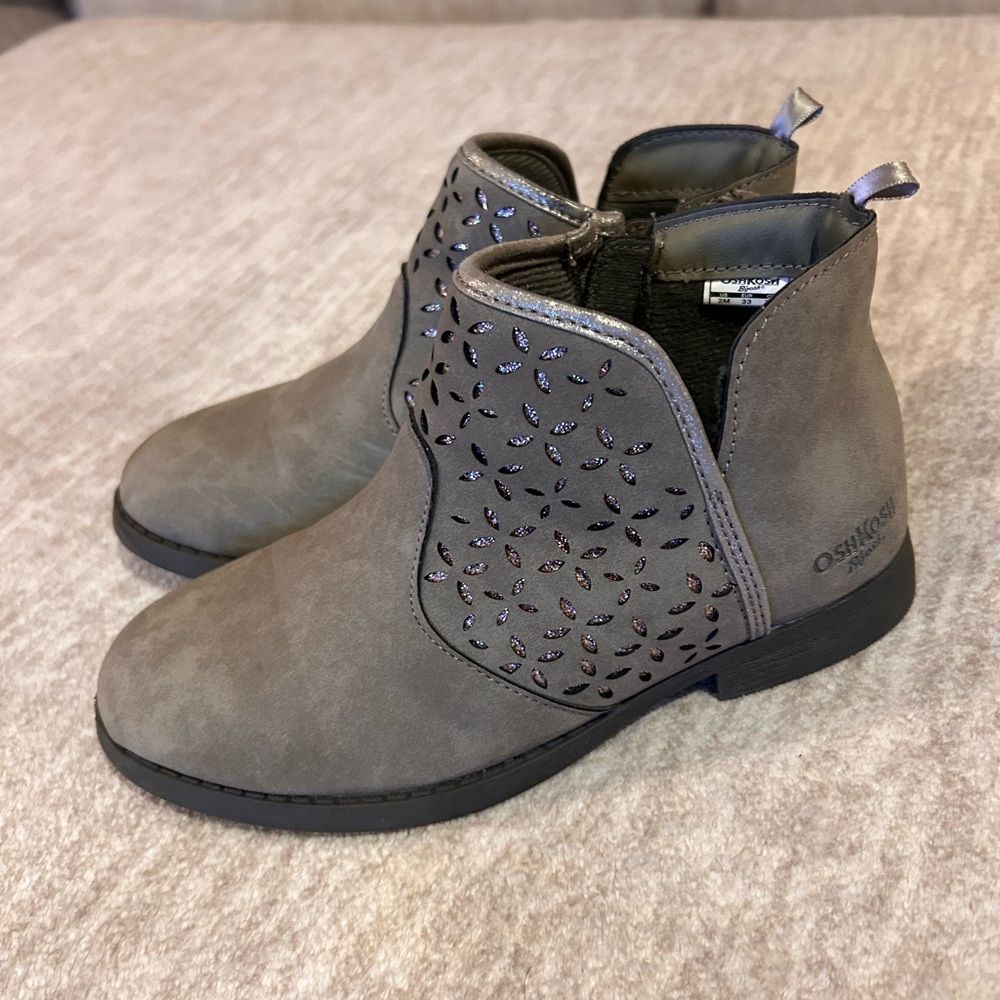 OshKosh B'gosh Charcoal Kids Boots